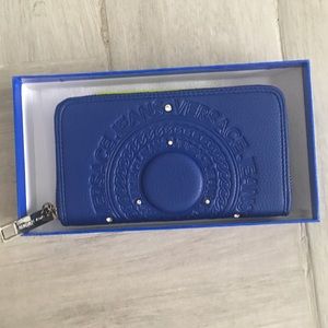 Versace Wallet in Royal Blue